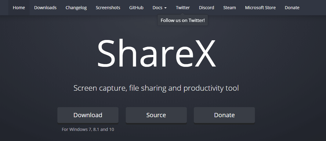 sharex audio